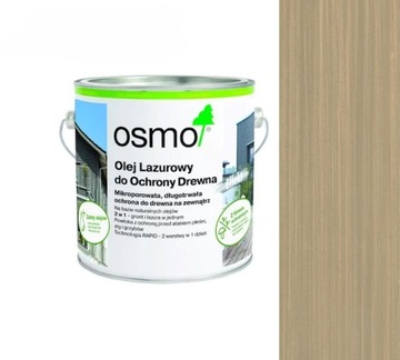 OSMO LAZURA OLEJNA SZAROŚĆ BAZ 903 2,5L