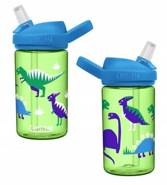 BUTELKA BIDON CAMELBAK EDDY+ KIDS green hip dinos 400ml