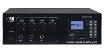 rh sound PA-450BE Wzmacniacz 100V radiowęzłowy