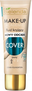 BIELENDA MAKE UP ACADEMIE Fluid kryjący COVER 0 Jasny