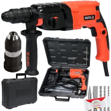 YATO MŁOTOWIERTARKA 850W WYMIENNA GŁOWICA YT-82122