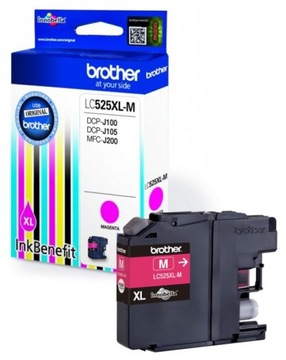 Brother LC-525XL-M , LC525XLM tusz Magenta