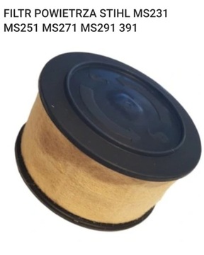 FILTR POWIETRZA STIHL MS231 MS251 MS271 MS291 391