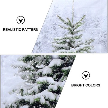 Осенний фон с рождественскими украшениями