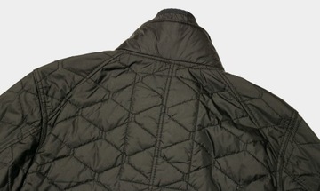 SUPERDRY kurtka czarna pikowana lekko ocieplana * XL