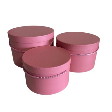 PUDEŁKO PUDEŁKA NA KWIATY PREZENT FLOWER BOX NA KWIATY KOMPLET 3SZT
