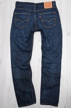 LEVIS 511 JEANS spodnie męskie granatowe PREMIUM 30/32 pas 80