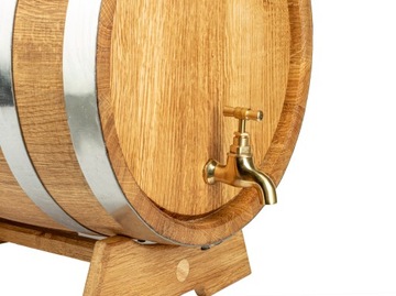 АНТАЛЕК дубовая бочка 5л для виски, самогона, винных настоек (с сертификатом ПЖ)