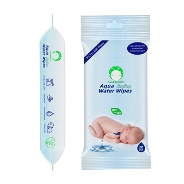 Chusteczki Nawilżane Wodą Waterwipes DLA DZIECI NIEMOWLĄT 0m+ 20szt.