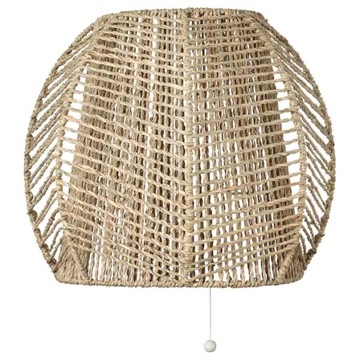 IKEA MANALG Lampa ścienna kinkiet wykonana ręcznie