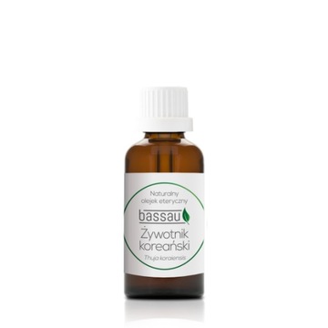 OLEJEK ETERYCZNY DO SAUNY BASSAU TUJA 50ml
