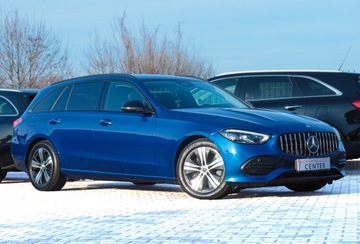 Mercedes Klasa C W206 2023 Mercedes C220d 220ps Night Skóra Led Komforty Ambiente LKA Virtual NFC HiFi, zdjęcie 34