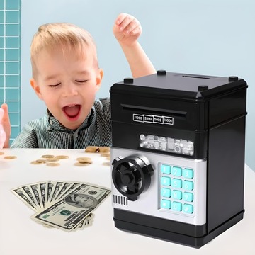 СЕЙФ ДЛЯ МОНЕТ БАНКНОТЫ + ПИН-код