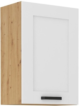 SZAFKA DO KUCHNI LUNA WISZĄCA FRONT MDF BIAŁA ART