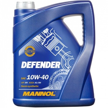 MANNOL Defender 10W40 7507 5L olej pólsyntetyczny