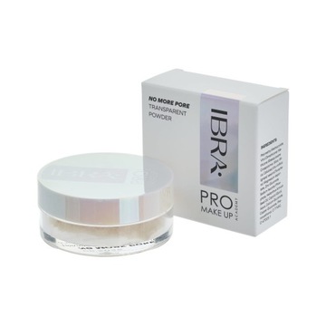 Sypki Puder Transparentny No More Pore IBRA Makeup