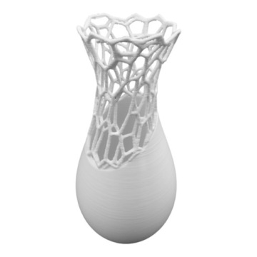 Ажурная ваза для цветов Высокая Современная Вечная Небьющаяся для гостиной 20см