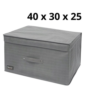 КОНТЕЙНЕР-ОРГАНИЗАТОР 40Х30Х25 СМ Елочка, ЖЕСТКИЙ, ХОРОШИЙ