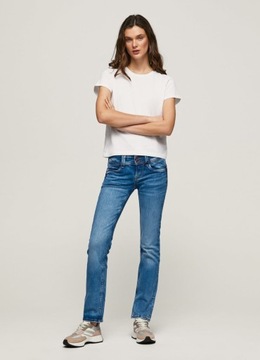 Pepe Jeans jeansy mid waist używane 31/32