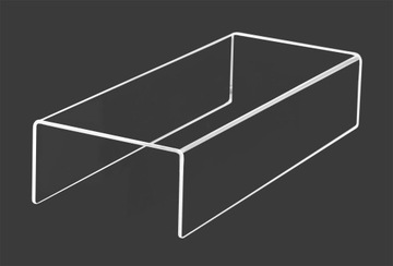 СТОЙКА СТОЙКА ДИСПЛЕЯ PLEXI STEP 25/10 см