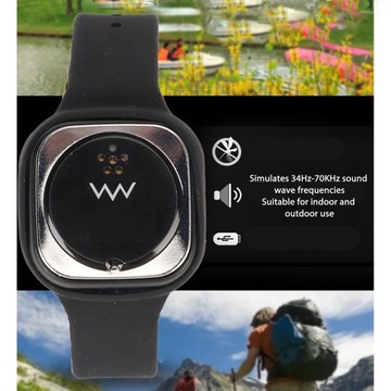 Ультразвуковые часы-браслет с функцией