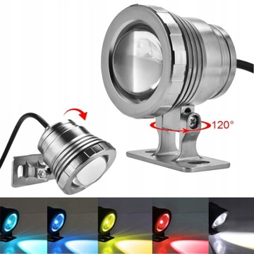 Świetlówka LED oświetlenie AKWARIUM RGB 10W 9LED