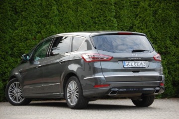 Ford S-Max II Van 2.0 EcoBlue 190KM 2018 S-MAX Vignale SALON POLSKA Bewypadkowy Kamery El. Fotele Navi Automat, zdjęcie 10