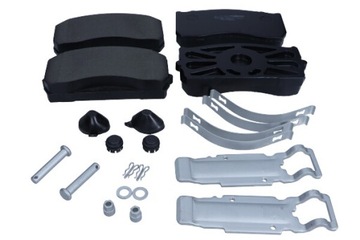 MAXGEAR 19-3869 KLOCKI HAMULCOWE PRZÓD MAN L 2000/TGL 93-