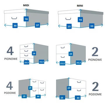 Картонная коробка-контейнер-органайзер MAXI BAROK ELEGANCE