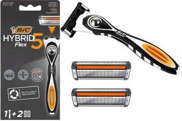 MASZYNKA DO GOLENIA BIC HYBRID 5 FLEX + 2 WKŁADY