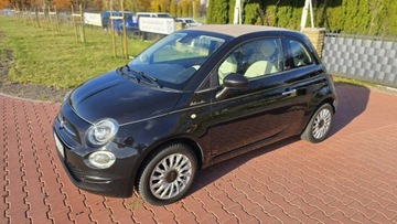 Fiat 500 II CC Seria 4 1.2 69KM 2019 Fiat 500 C Cabrio Śliczny Dolcevita 37 tys prz, zdjęcie 3