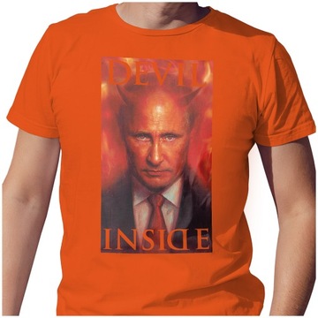 KOSZULKA T-SHIRT ANTY PUTIN PUTLER UKRAINA 3XL