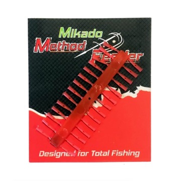 Stopery Mikado Method Feeder Push Stop czerwony