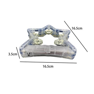 Nowość Migający tamburyn Zabawka sensoryczna Instrument muzyczny Noisemaker