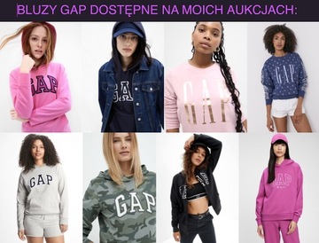 GAP niebieska bluza dresowa z kolekcji 1969