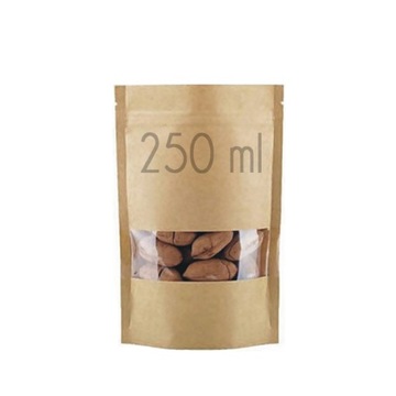 Torba papierowa DOYPACK okienko 250 ml 10 szt