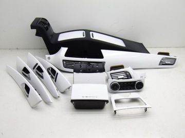 BIAŁE WNĘTRZE ŚRODEK MERCEDES CLS W218 LORINSER