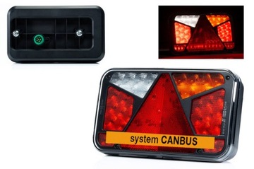 Lampa tylna LED 12V do przyczepki przyczepy lawety FT-370 LED P NT CANBUS
