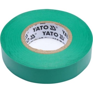 YATO TAŚMA ELEKTROIZOLACYJNA 19MMx20M ZIELONA