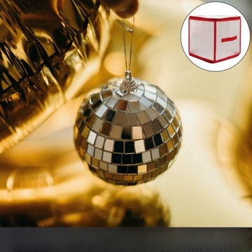 ЧЕХОЛ ДЛЯ РОЖДЕСТВЕНСКИХ ШАРОВ РОЖДЕСТВЕНСКИЕ УКРАШЕНИЯ ОРГАНИЗАТОР ДЛЯ ШАРОВ ДЕРЖАТЕЛЬ ДЛЯ ШАРОВ