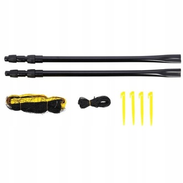 НАБОР СЕТКИ ДЛЯ БАДМИНТОНА И ВОЛЕЙБОЛА И ТЕННИСА 630 СМ, БОЛЬШАЯ СУМКА 3 В 1