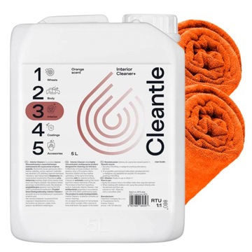 CLEANTLE Interior Cleaner+ 5L CZYSZCZENIE WNĘTRZA