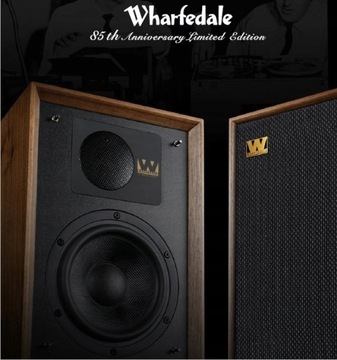WHARFEDALE DENTON MAHOGANY + CAMBRIDGE AUDIO AXR85