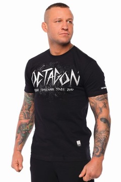 Octagon T Shirt Tričko Spiderskull Black L