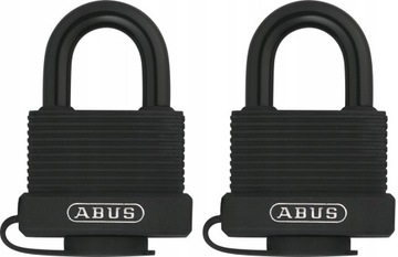 ABUS 2 SZT KŁÓDKA JARZMOWA SYSTEM JEDNEGO KLUCZA