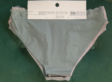 Figi damskie briefs 5-pak zestaw 5szt L + reserved