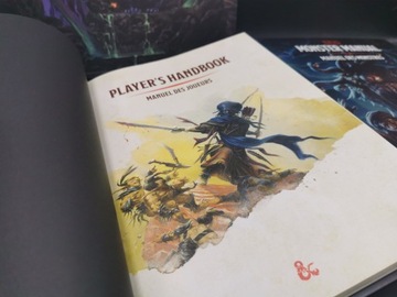 Подарочный набор основных книг правил Dungeons & Dragons RPG, набор правил, Франция
