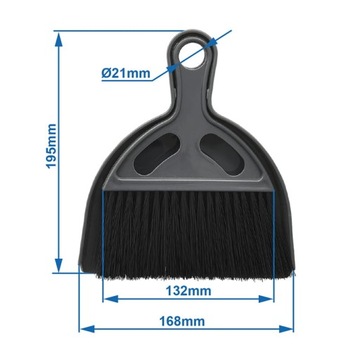 Складная кемперная метла + совок для мусора.