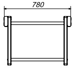 Лестница гимнастическая деревянная с гимнастическими принадлежностями SWD-101.1