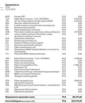 BMW X4 G02 SUV 30i 252KM 2020 BMW X4 (G02) xDrive 30 Salon Polska, zdjęcie 11